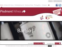 Tablet Screenshot of baroloevent.com